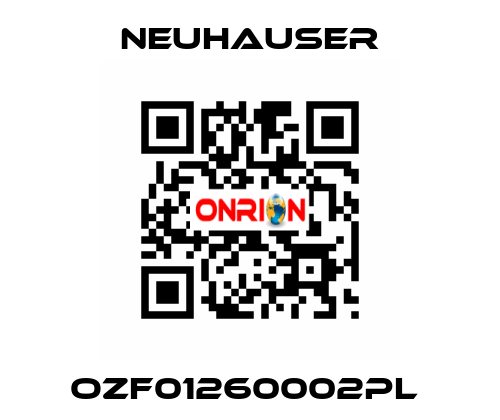 OZF01260002PL  Neuhauser