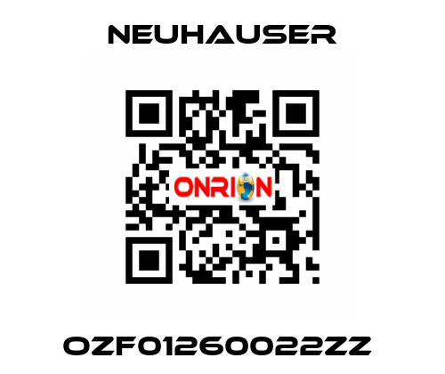 OZF01260022ZZ  Neuhauser