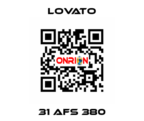 31 AFS 380 Lovato