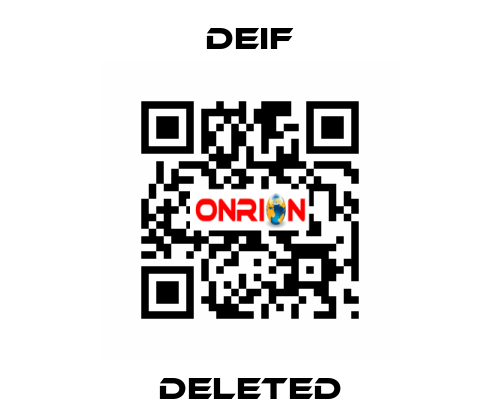 deleted Deif