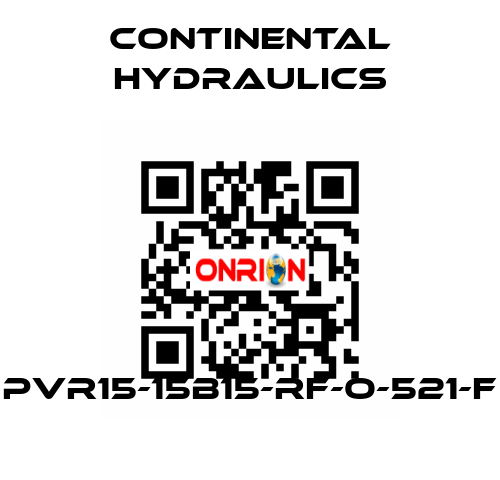 PVR15-15B15-RF-O-521-F Continental Hydraulics