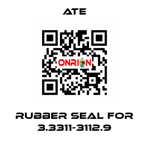 rubber seal for 3.3311-3112.9 Ate