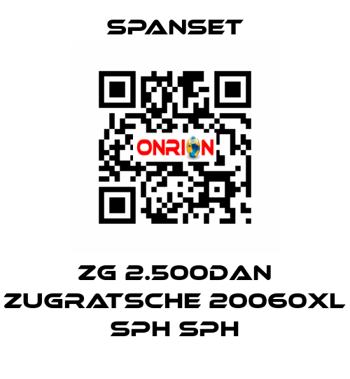 ZG 2.500daN Zugratsche 20060XL SPH SPH SpanSet