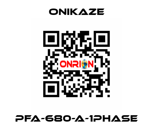 PFA-680-A-1PHASE Onikaze