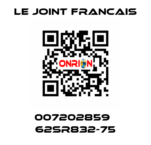 007202859   62SR832-75 LE JOINT FRANCAIS