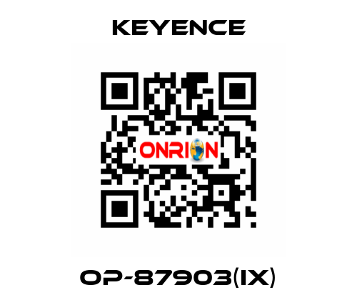 OP-87903(IX) Keyence