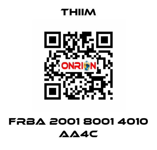 FRBA 2001 8001 4010 AA4C Thiim