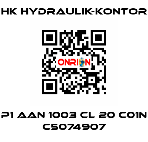 P1 AAN 1003 CL 20 C01N C5074907 HK HYDRAULIK-KONTOR