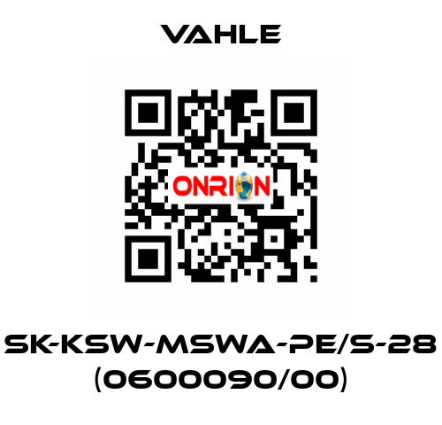 SK-KSW-MSWA-PE/S-28 (0600090/00) Vahle