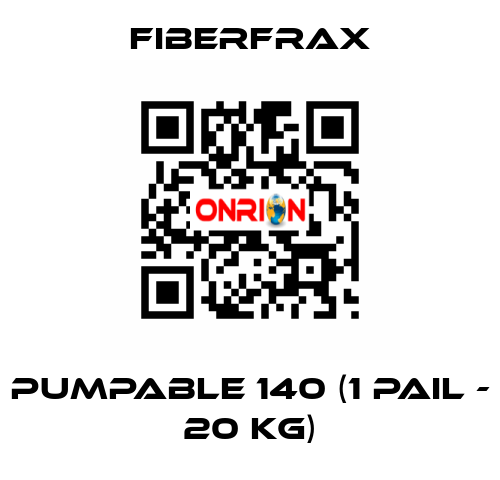 PUMPABLE 140 (1 pail - 20 kg) Fiberfrax