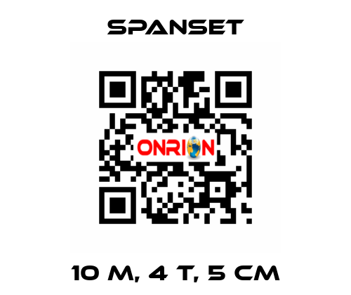 10 M, 4 t, 5 cm SpanSet