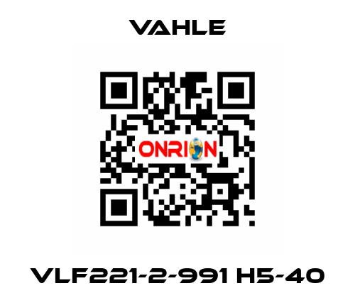 VLF221-2-991 H5-40 Vahle