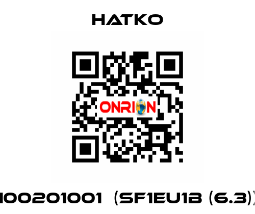 100201001  (SF1EU1B (6.3)) Hatko