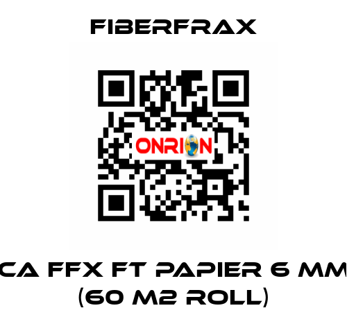 CA FFX FT PAPIER 6 MM (60 m2 roll) Fiberfrax