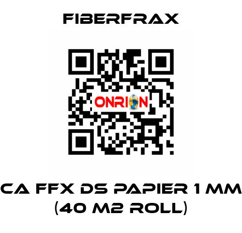 CA FFX DS PAPIER 1 MM (40 m2 roll) Fiberfrax