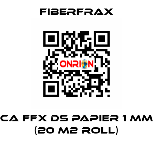 CA FFX DS PAPIER 1 MM (20 m2 roll) Fiberfrax