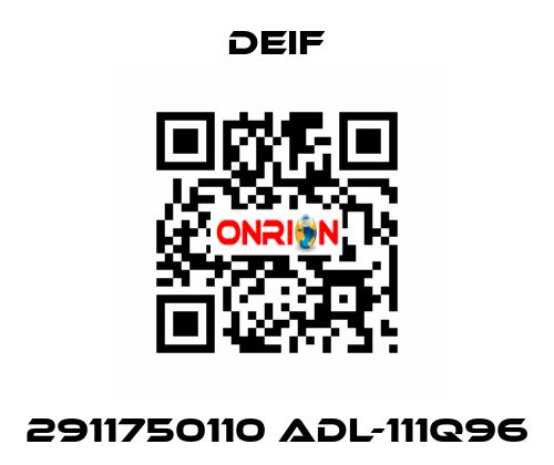 2911750110 ADL-111Q96 Deif