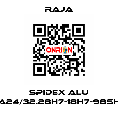 SPIDEX ALU A24/32.28H7-18H7-98SH Raja