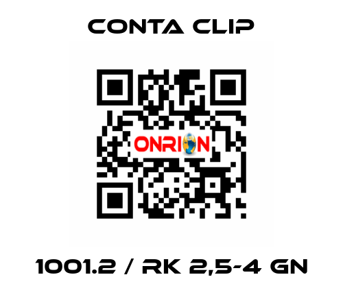 1001.2 / RK 2,5-4 GN Conta Clip