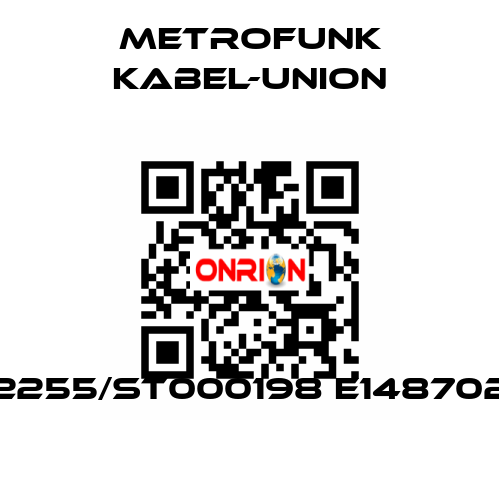 2255/ST000198 E148702 METROFUNK KABEL-UNION