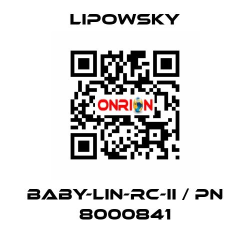 Baby-LIN-RC-II / PN 8000841 Lipowsky