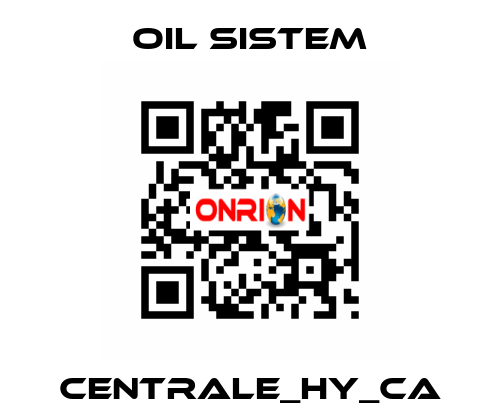 CENTRALE_HY_CA Oil Sistem