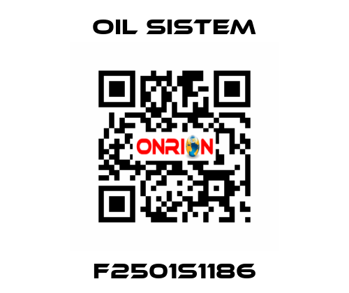 F2501S1186 Oil Sistem