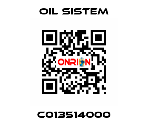 C013514000 Oil Sistem