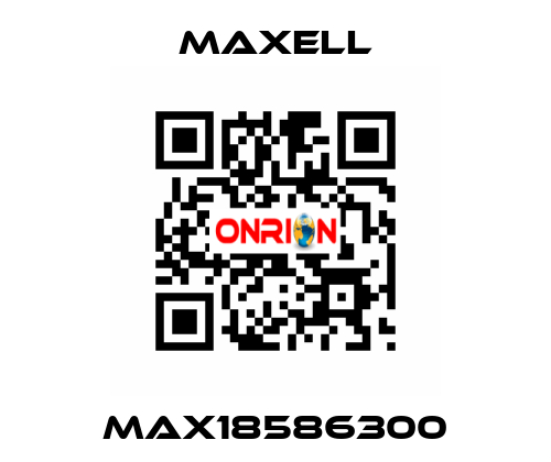 max18586300 MAXELL