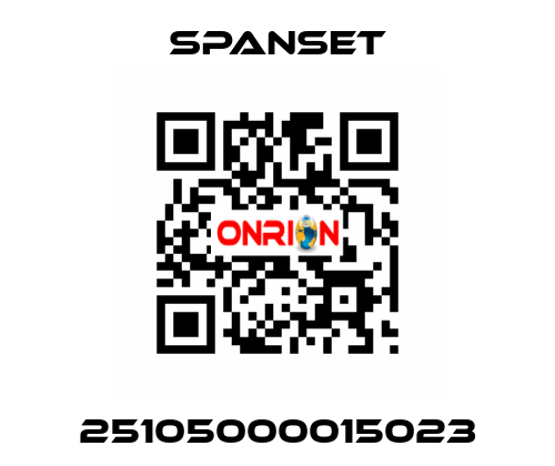 25105000015023 SpanSet