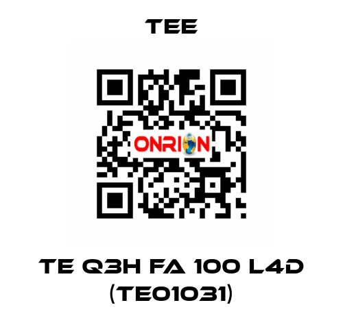 TE Q3H FA 100 L4D (TE01031) TEE