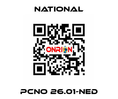 PCNO 26.01-NED National