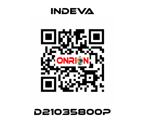 D21035800P INDEVA