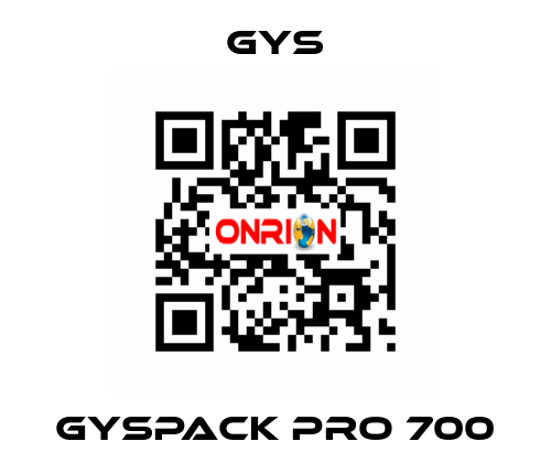 Gyspack PRO 700 GYS