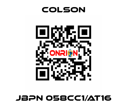 JBPN 058CC1/AT16 Colson