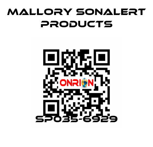 SP035-6929 Mallory Sonalert Products