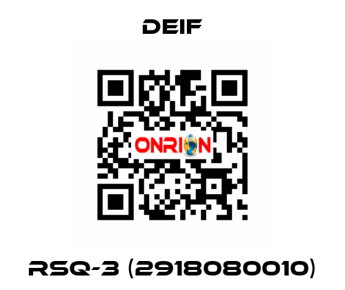 RSQ-3 (2918080010) Deif