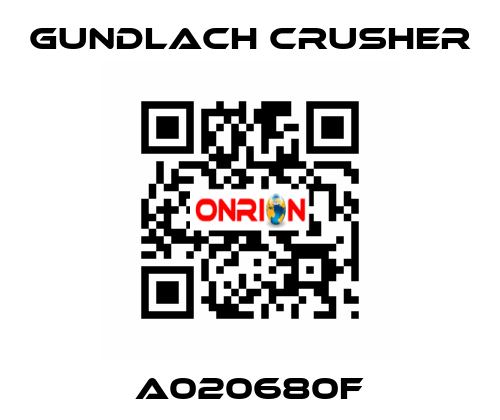 A020680F Gundlach Crusher