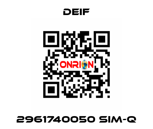 2961740050 SIM-Q Deif