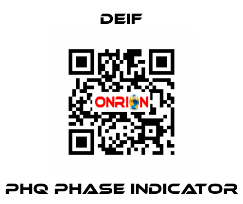 PHQ Phase Indicator Deif