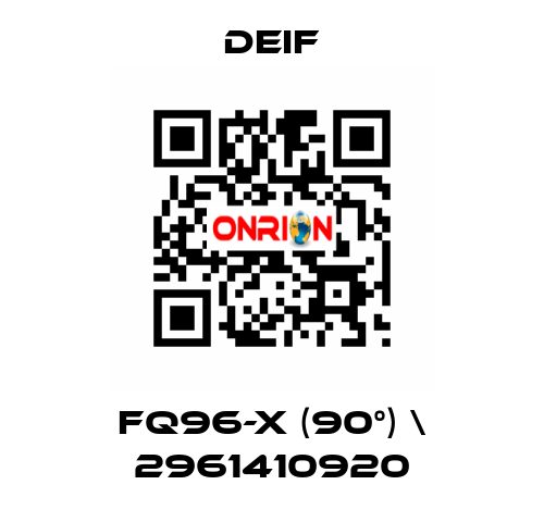 FQ96-x (90°) \ 2961410920 Deif