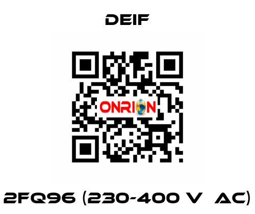 2FQ96 (230-400 V  AC) Deif