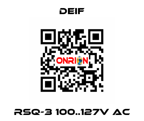 RSQ-3 100..127V AC Deif