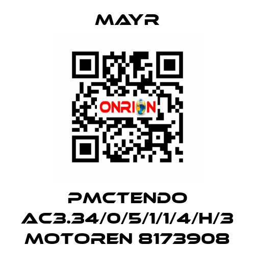 PMCTENDO AC3.34/0/5/1/1/4/H/3 MOTOREN 8173908 Mayr