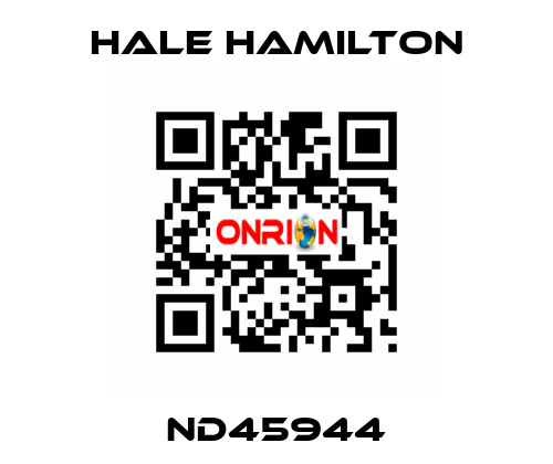 ND45944 HALE HAMILTON