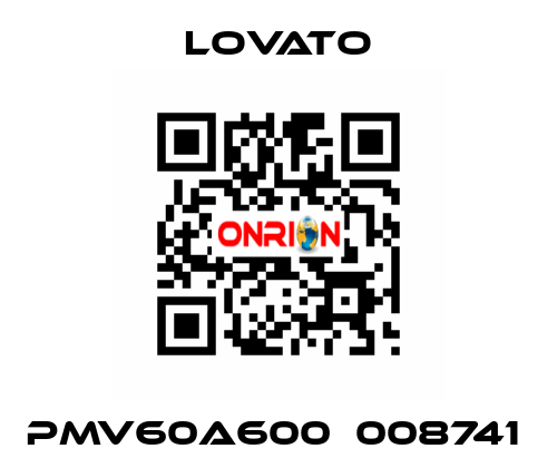 PMV60A600  008741  Lovato