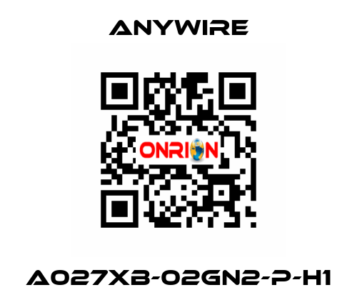 A027XB-02GN2-P-H1 Anywire