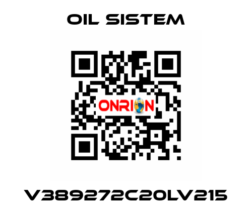 V389272C20LV215 Oil Sistem