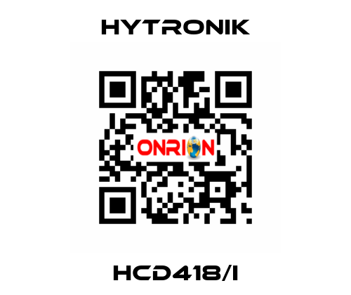 HCD418/I HYTRONIK