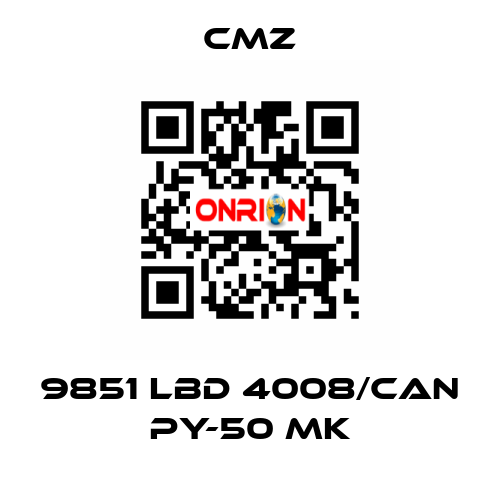 9851 LBD 4008/CAN PY-50 MK CMZ